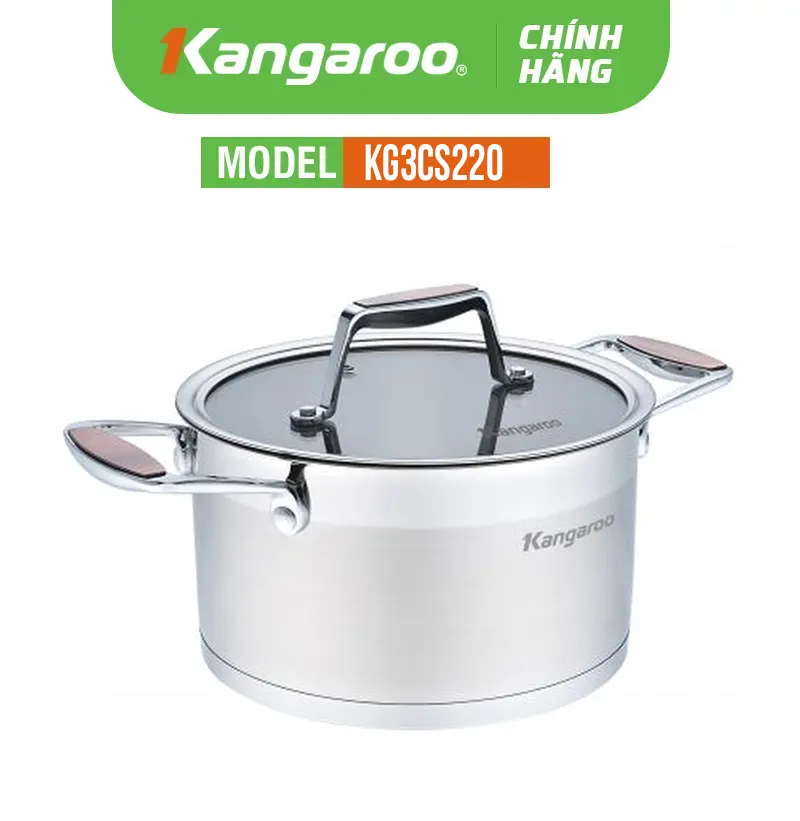 Nồi inox cao cấp 5 lớp KG3CS220